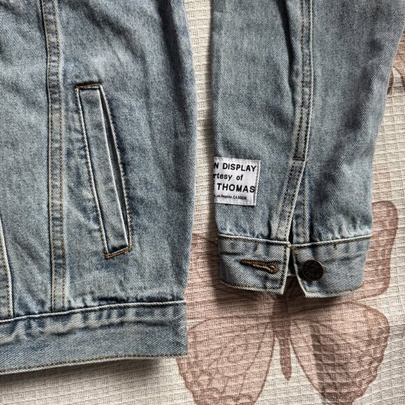 Gallery Dept. Light Blue Lapel Work Denim Jacket - Picture 6 of 11